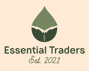 Essential Leaf Extract logo design