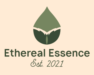 Essential Leaf Extract logo design