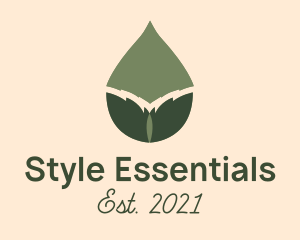 Essential Leaf Extract logo design