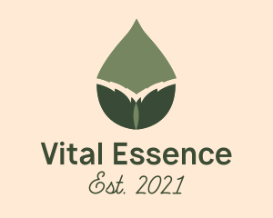 Essential Leaf Extract logo design