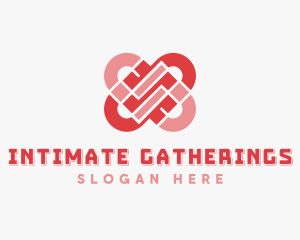 Brick Interlocked Love logo
