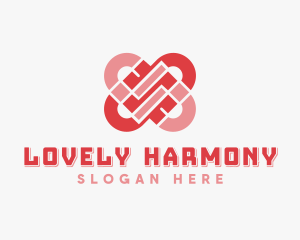 Brick Interlocked Love logo