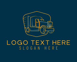 Haulage Trucking Delivery logo