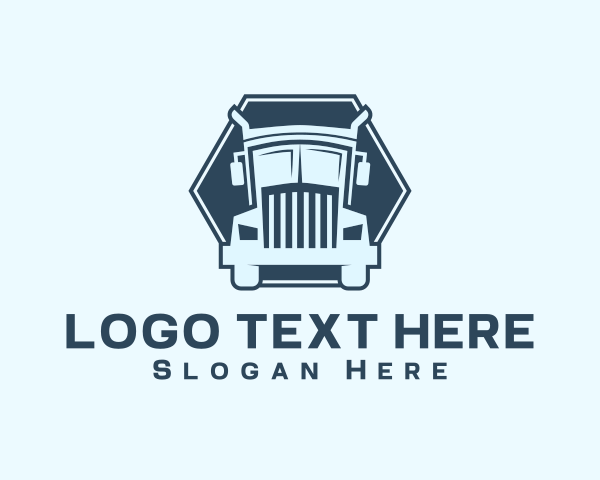 Trucker logo example 1