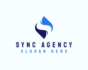 Business Marketing Agency Letter S logo design