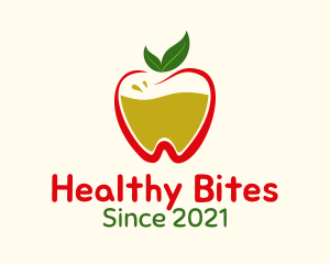 Healthy Apple Juice logo design