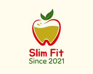 Healthy Apple Juice logo design