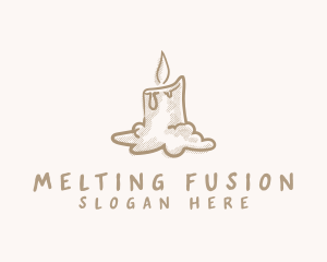 Melted Wax Candle logo