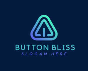 Electric Switch Button logo design