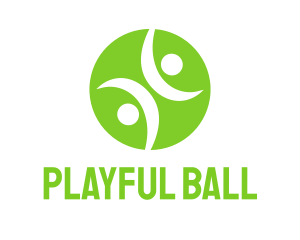 Tennis Ball People logo design