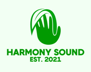 Green Hand Plant  logo