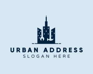 Urban City Construction logo design