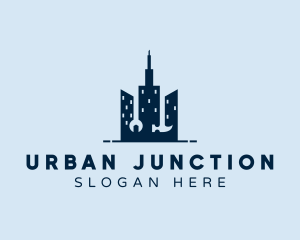 Urban City Construction logo design