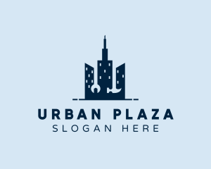 Urban City Construction logo design