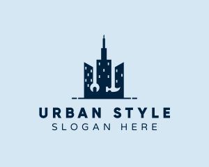 Urban City Construction logo design