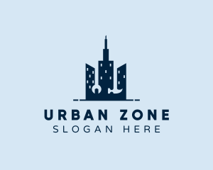 Urban City Construction logo design