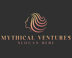 Woman Hair Spa Logo