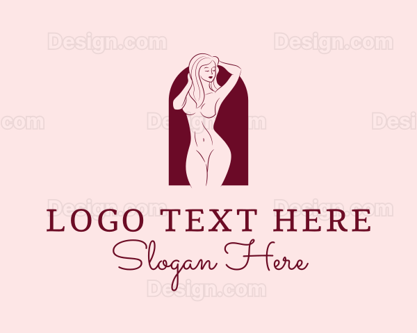 Sexy Feminine Body Logo