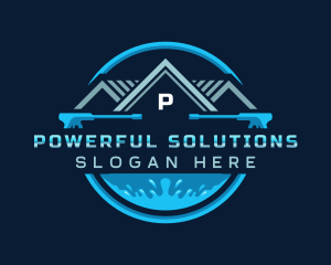 Sanitary Power Washing logo design