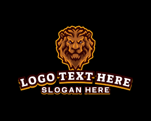 Savage - Beast Lion Gaming logo design
