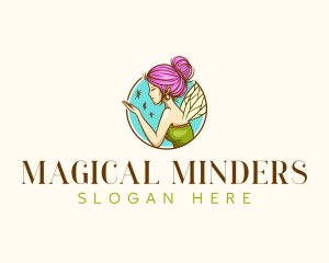 Mythical Fairy Magical logo design