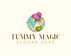 Mythical Fairy Magical logo design