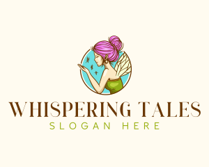 Mythical Fairy Magical logo design