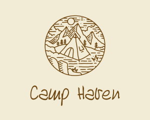 Hiker Camp Tent logo