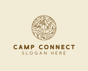 Hiker Camp Tent logo