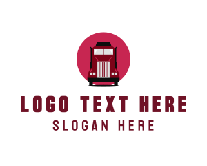 Truck Shipping Vehicle logo