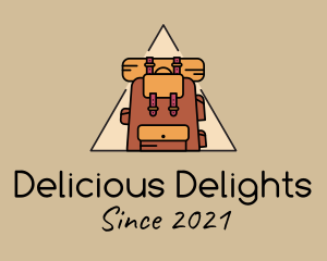 Backpack Rucksack Bag logo design