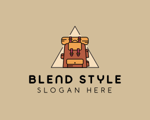 Backpack Rucksack Bag logo design