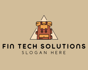 Backpack Rucksack Bag logo design