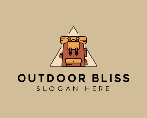 Backpack Rucksack Bag logo design