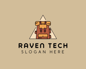 Backpack Rucksack Bag logo design