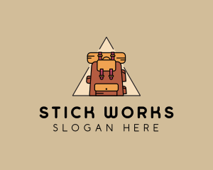 Backpack Rucksack Bag logo design