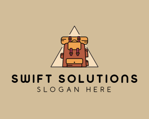 Backpack Rucksack Bag logo design