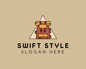 Backpack Rucksack Bag logo design