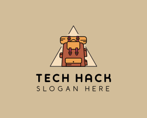 Backpack Rucksack Bag logo design