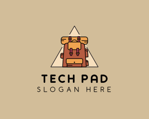 Backpack Rucksack Bag logo design