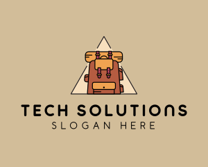 Backpack Rucksack Bag logo design