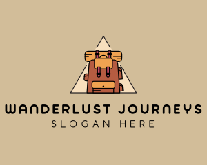 Backpack Rucksack Bag logo design