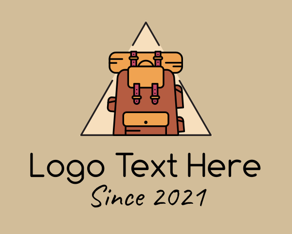 Backpack logo example 3