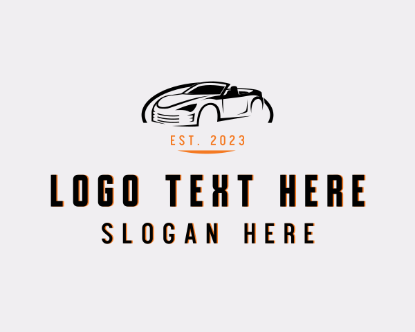 Sportscar logo example 1