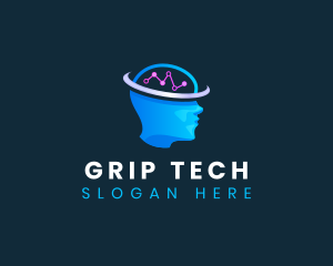 Brain Cyber Tech logo design