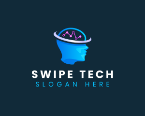 Brain Cyber Tech logo design