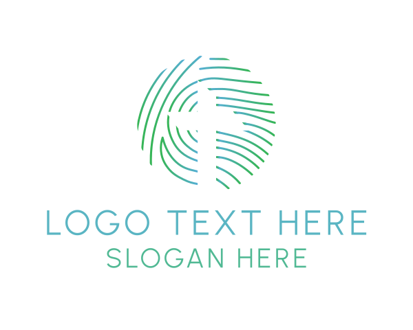 Thumb Print logo example 2