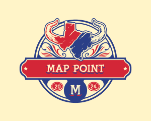 Texas Horn Map logo