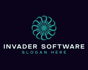 Cyber Software Technology logo design