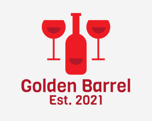 Red Wine Bar  logo
